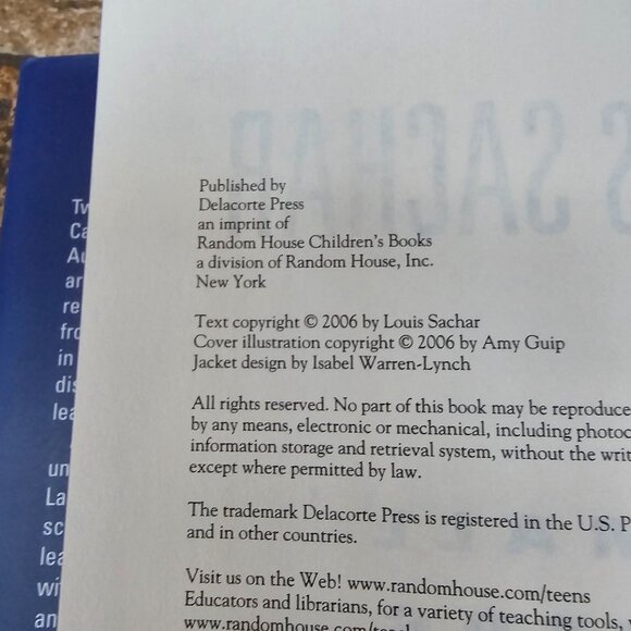 Small Steps By Louis Sachar Hardcover 2006 Delacorte Press - Picture 3 of 9